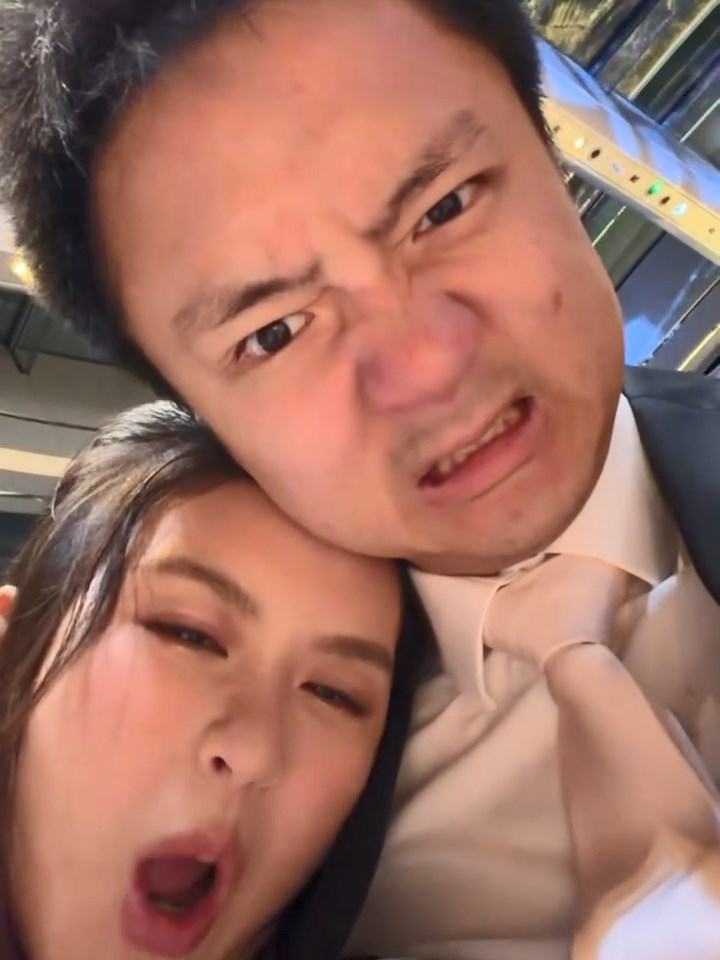 莊雅婷與鍾培生很喜歡使用表情包互動。