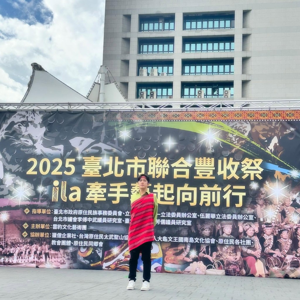 吳亦偉在台灣已有不少演出經驗。