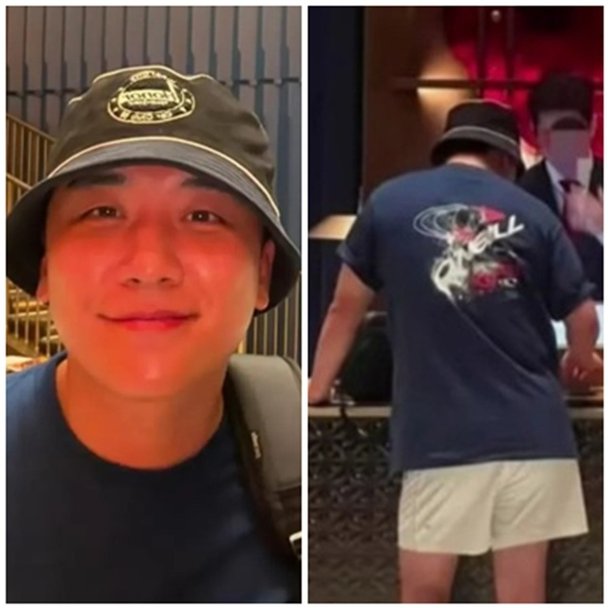 有網民分享了勝利在開幕活動場內拍攝的照片，其臉型與身形看起來較以往豐腴。