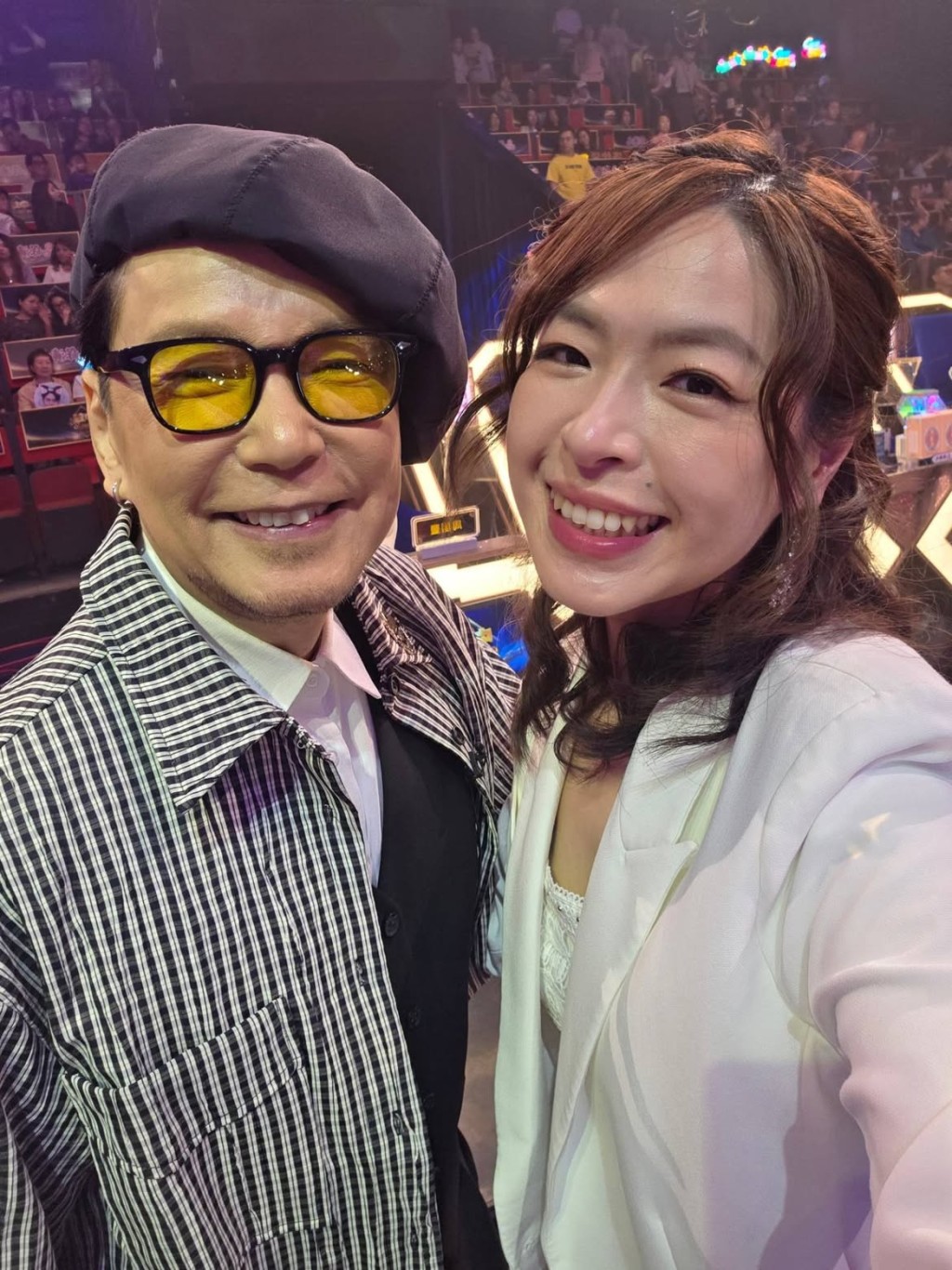許美琪與嘉賓賈思樂。