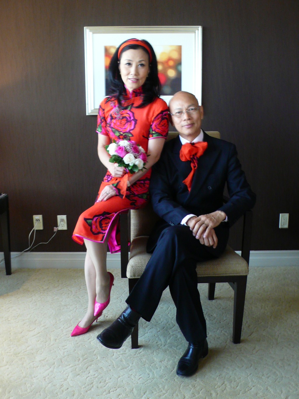 汪明荃與羅家英於2009年在美國拉斯維加斯註冊結婚。