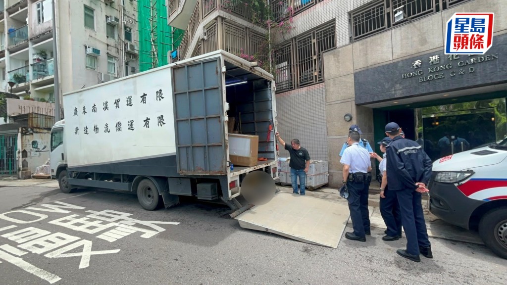 半山貨車尾板卸貨意外 尼龍繩斷裂致六旬工人墮地受傷