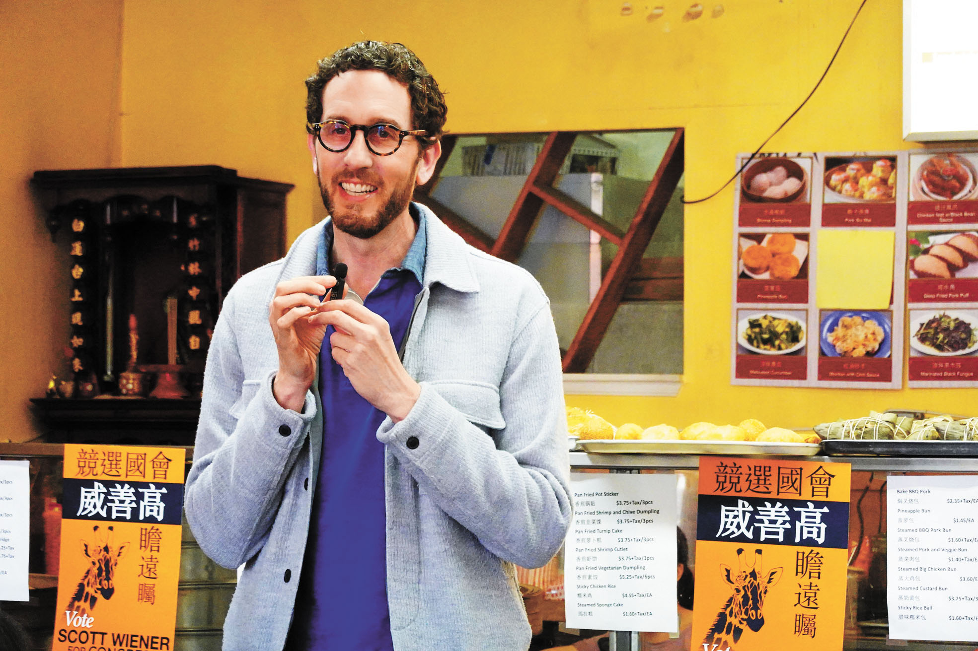 威善高支持者稱其是最合適的人選。本報資料圖