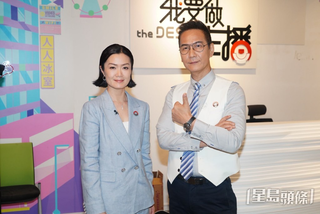 陳啟泰認為主播「樣靚會加分」，方健儀則表示自己不會以儀表作為評審指標。