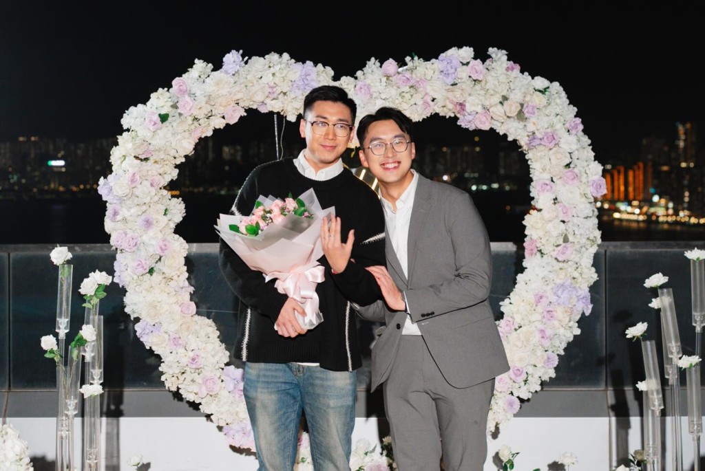 陳書君向未婚夫告白：「你是我人生中最美好的冒險。」