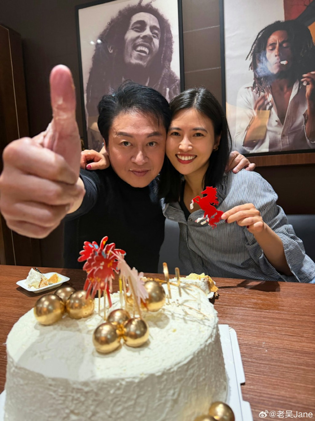據悉馬景濤的現任女友是他的粉絲。