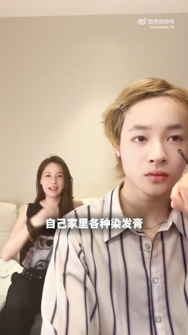 吳佳尼的小兒子有成為偶像歌手的想法。