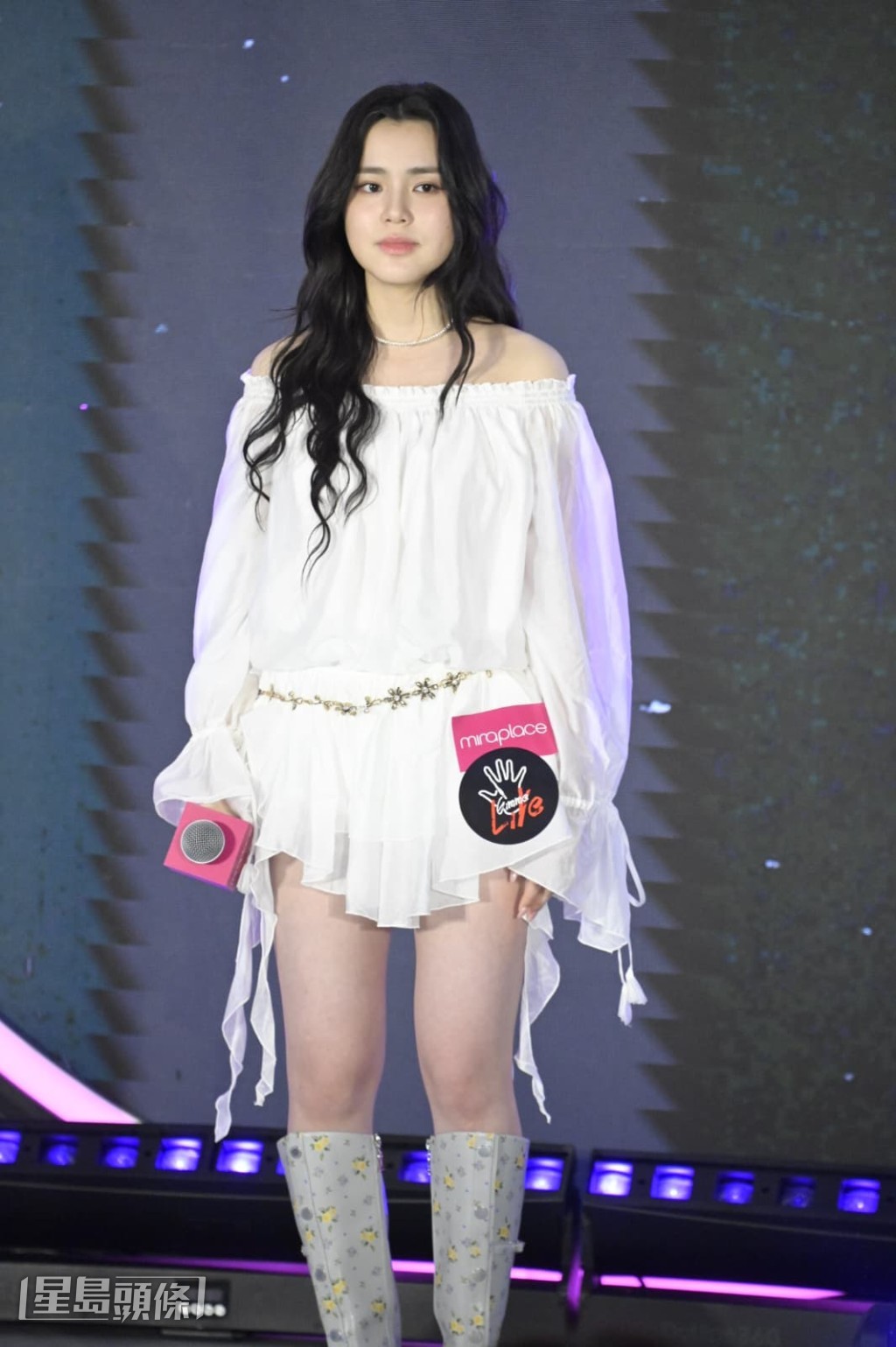 姚焯菲(Chantel)今日(8月22日)在Live音樂節上演出。
