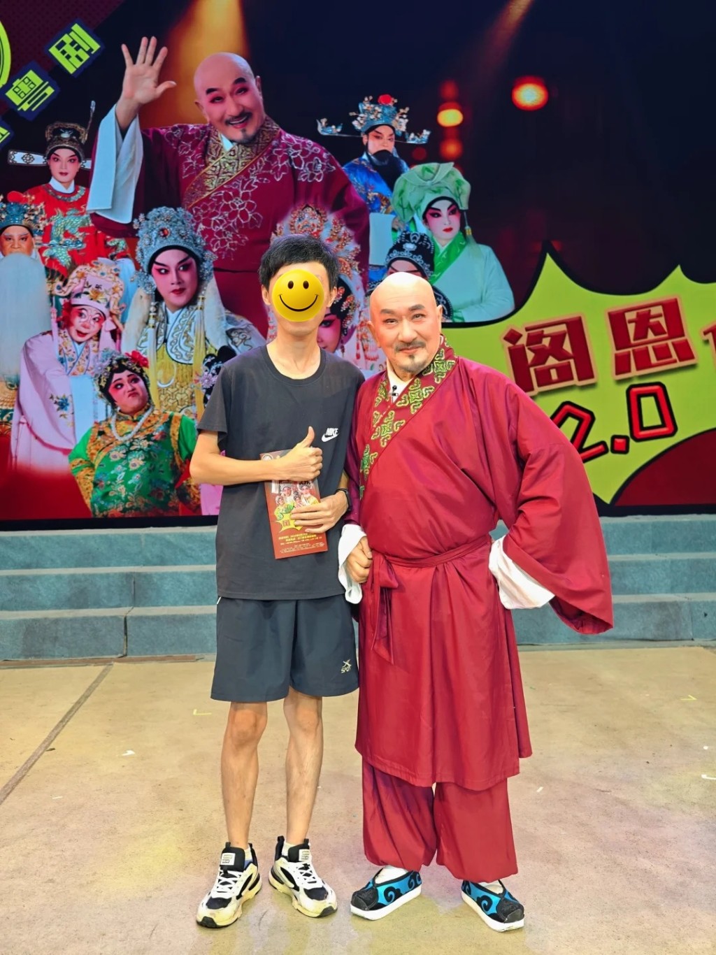 麥嘉最近在內地參與粵劇《鳳閣恩仇2.0》演出。