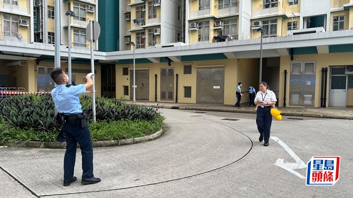 牛頭角下邨發生墮樓事件 一名七旬女住戶當場身亡