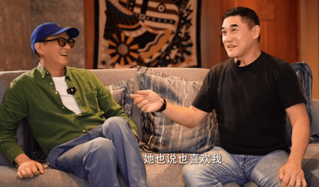 提起這段往事,張家輝顯得極為開心。