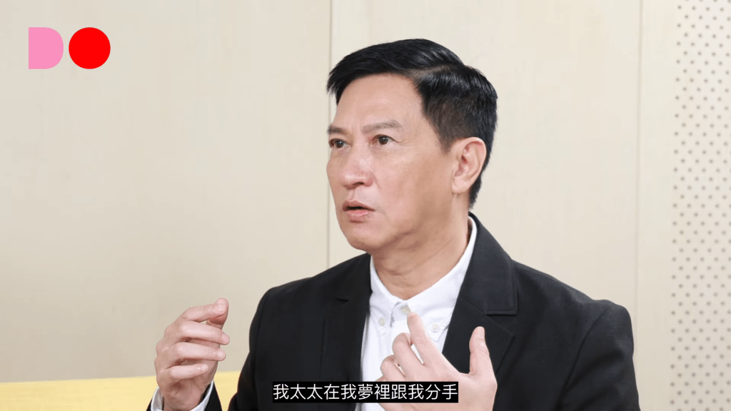 這件事令張家輝多次發噩夢,夢見太太向他提出分手,而且他一次比一次哭得厲害。