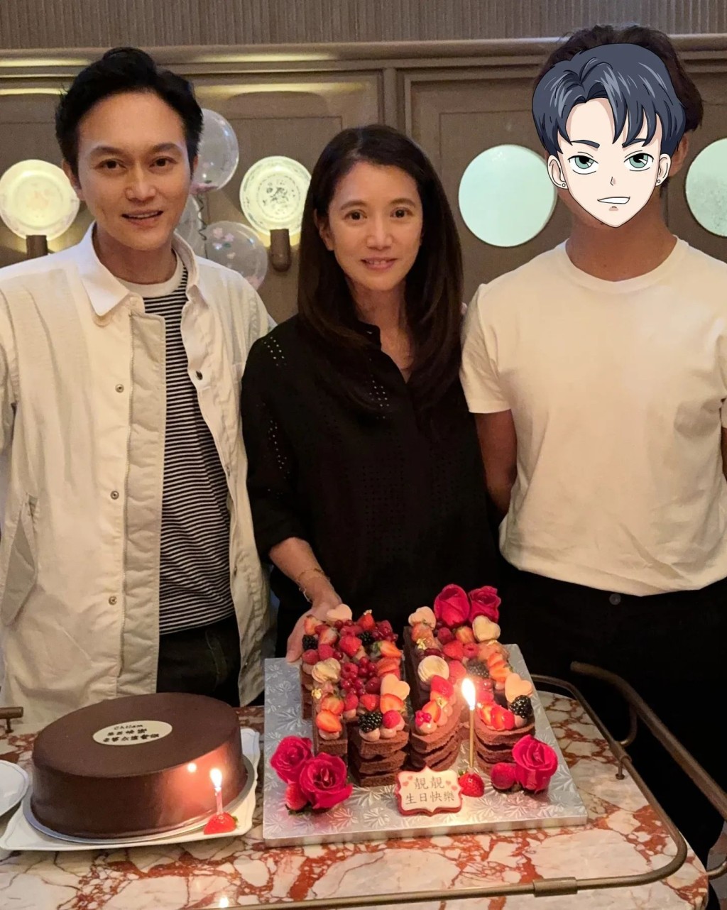 袁詠儀一直保護兒子張慕童,甚少公開其樣貌。