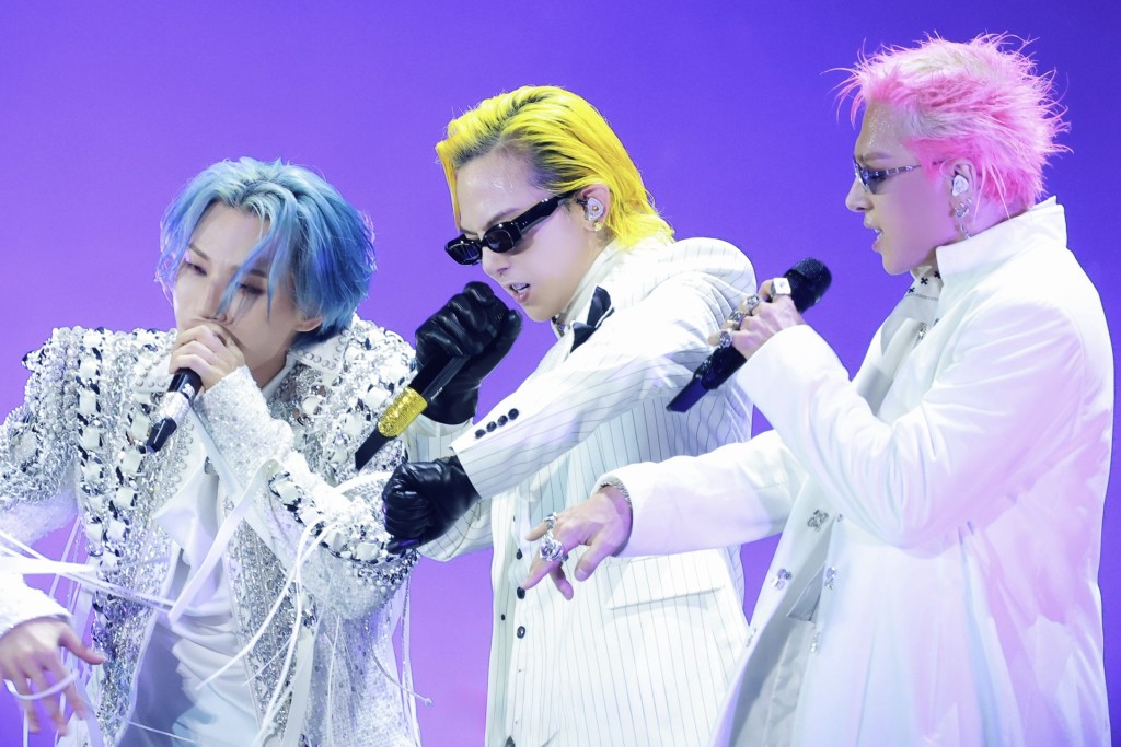 BIGBANG昨晚在高陽進行20周年巡唱的第二場演出。