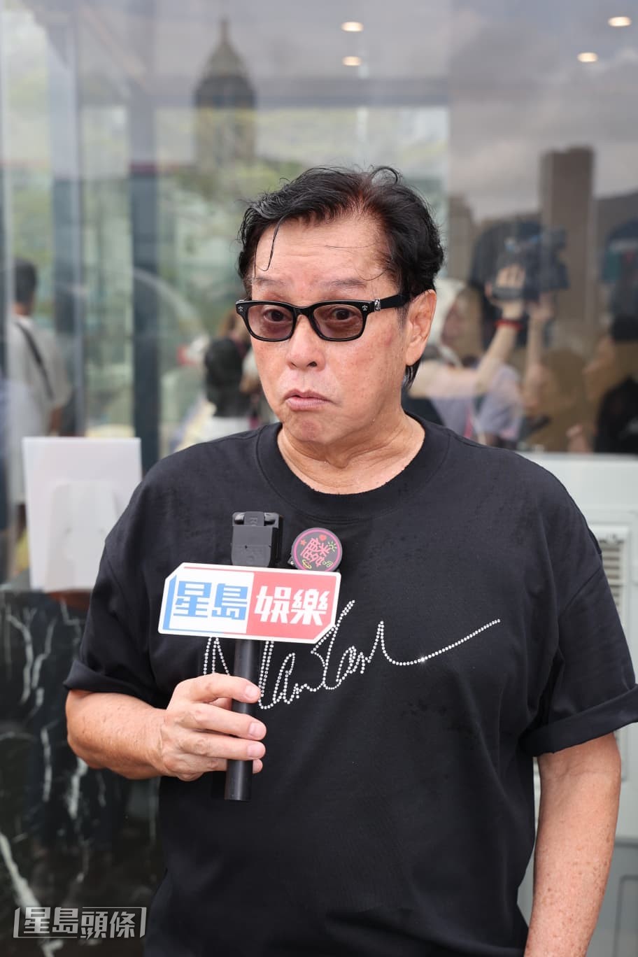 譚詠麟表示對未來新抱感到滿意。