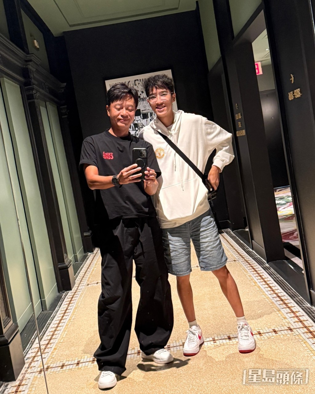 李克勤避談兒子緋聞。