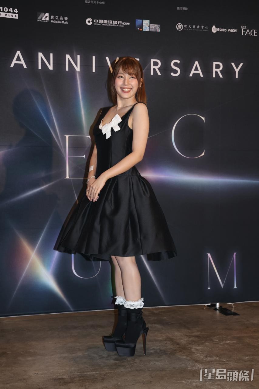 黃淑蔓展現可愛一面。