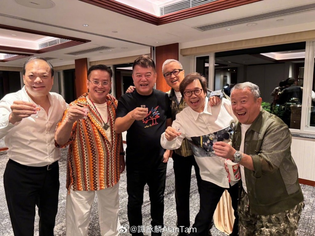 譚詠麟75歲生日時,陳百祥到場祝賀成為焦點。