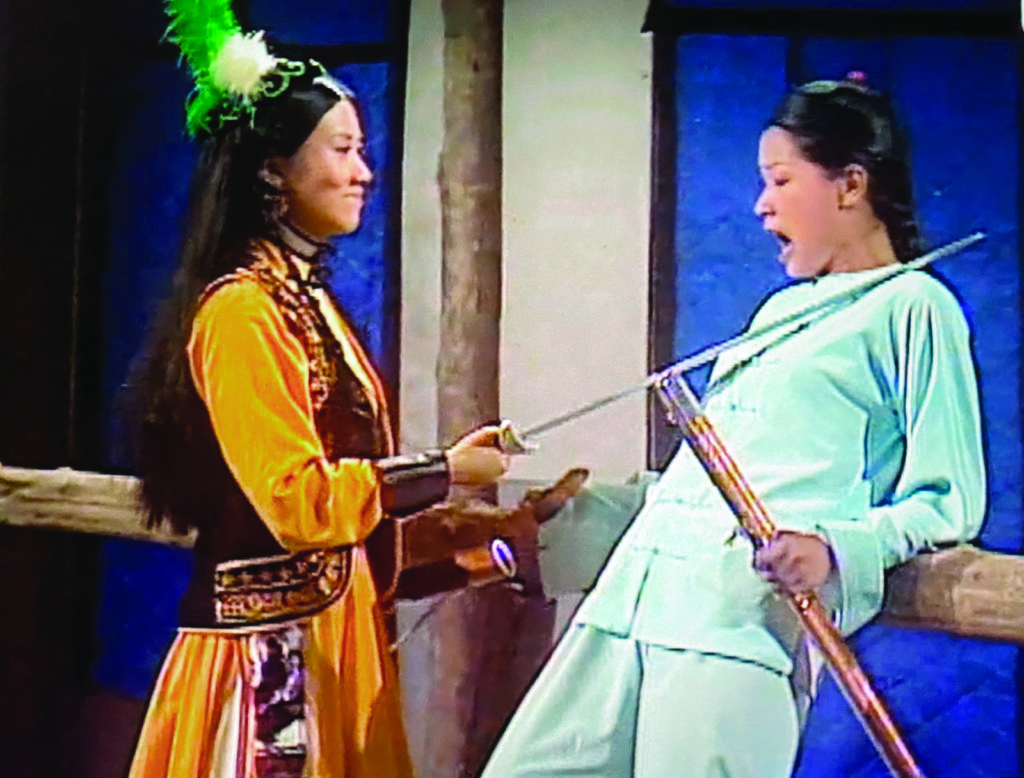 1976年,汪明荃與黃淑儀合作《書劍恩仇錄》,期間曾發生意外。