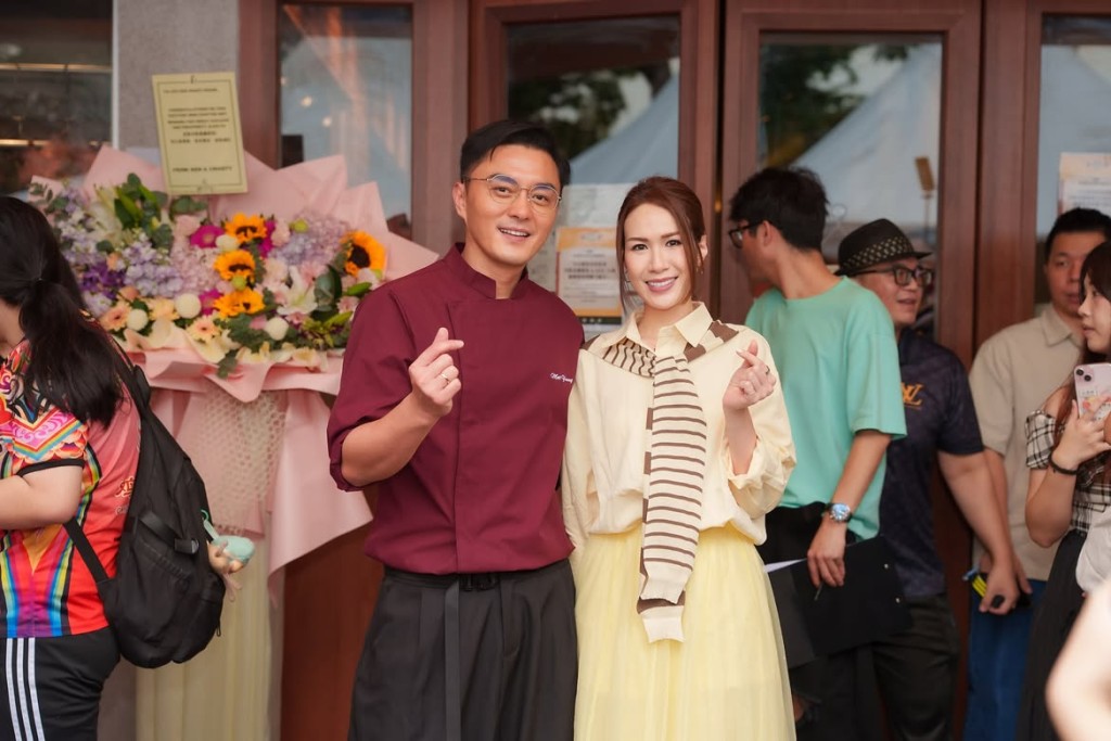 楊明與莊思明當日心情愉快。