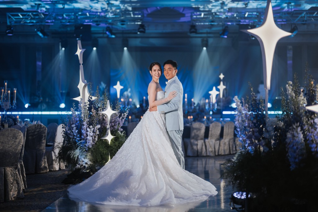 楊明與莊思明在馬來西亞舉行婚禮。
