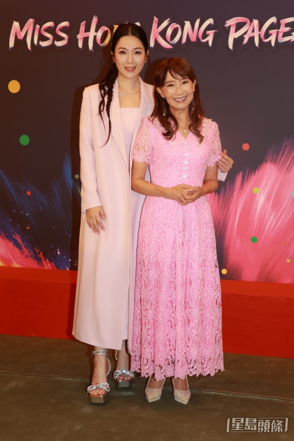陳美齡與苟芸慧(苟姑娘)同為「最上鏡小姐」評判。