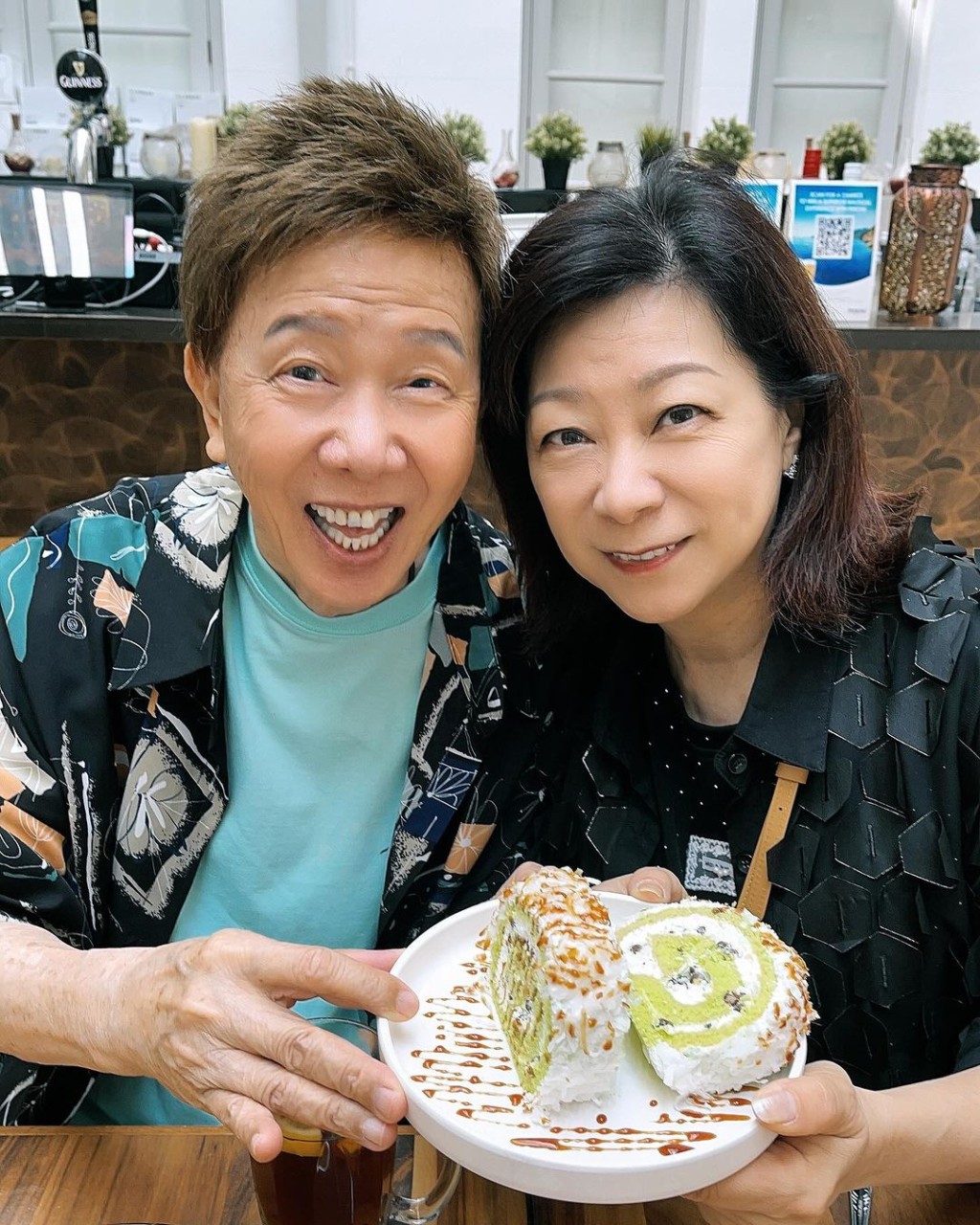 尹光與妻子李麗儀的婚姻已踏入第四十四年。