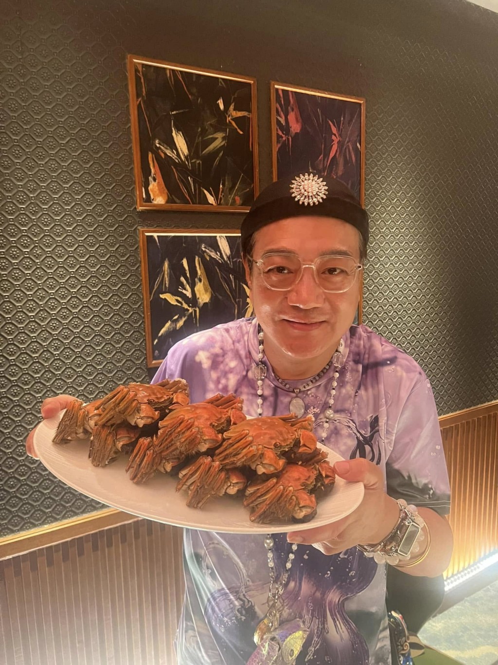 魯振順早前驗身時,發現尿酸指數嚴重超標。