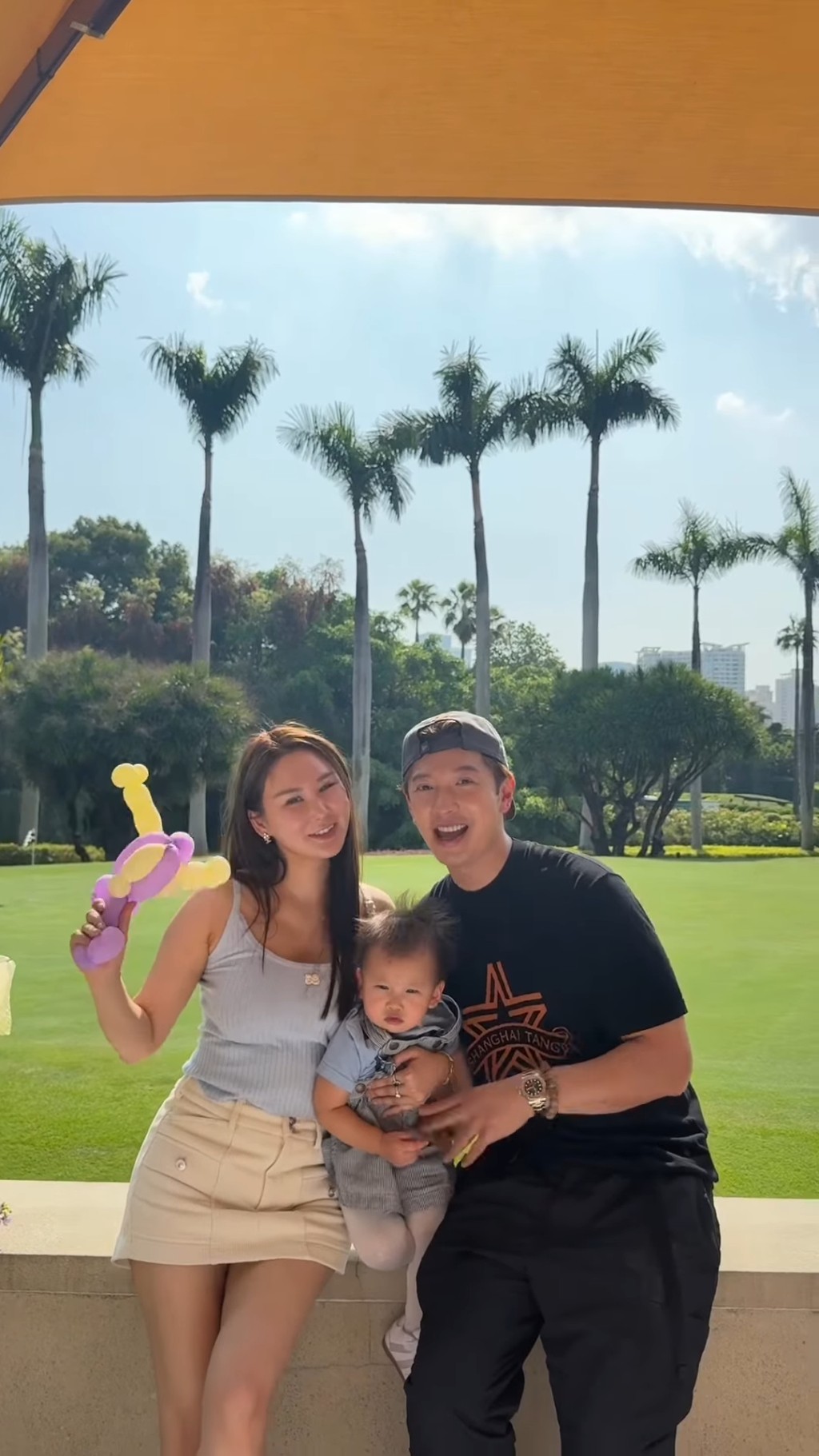 高鈞賢與太太黃梓漫婚後育有女兒高子琳。