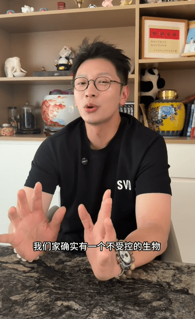 高鈞賢形容其18個月大的女兒是個不受控的寶寶。
