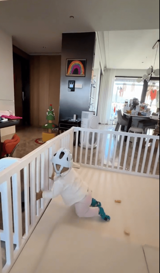 從另一角度看,高鈞賢為女兒打造了一個專屬的兒童樂園。