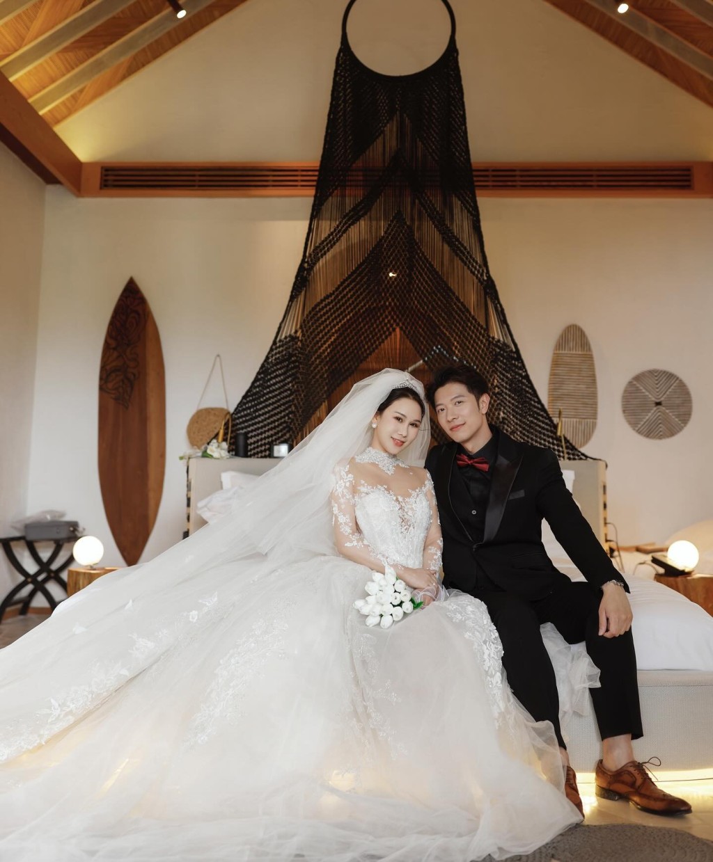 高鈞賢與太太黃梓漫婚後感情十分要好。