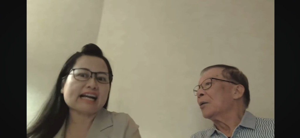期間何太情緒激動,說出多句狠辣言詞。