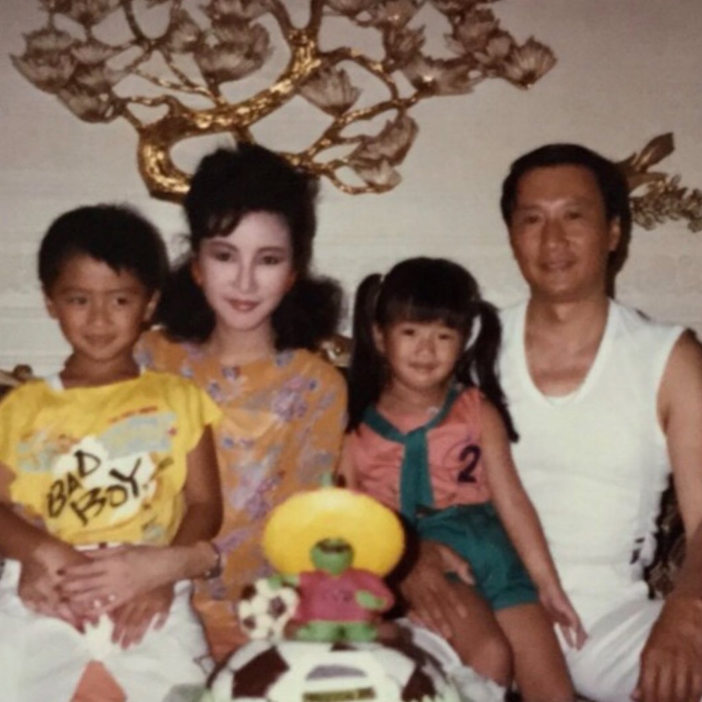 謝霆鋒與謝婷婷兩兄妹出身演藝世家。