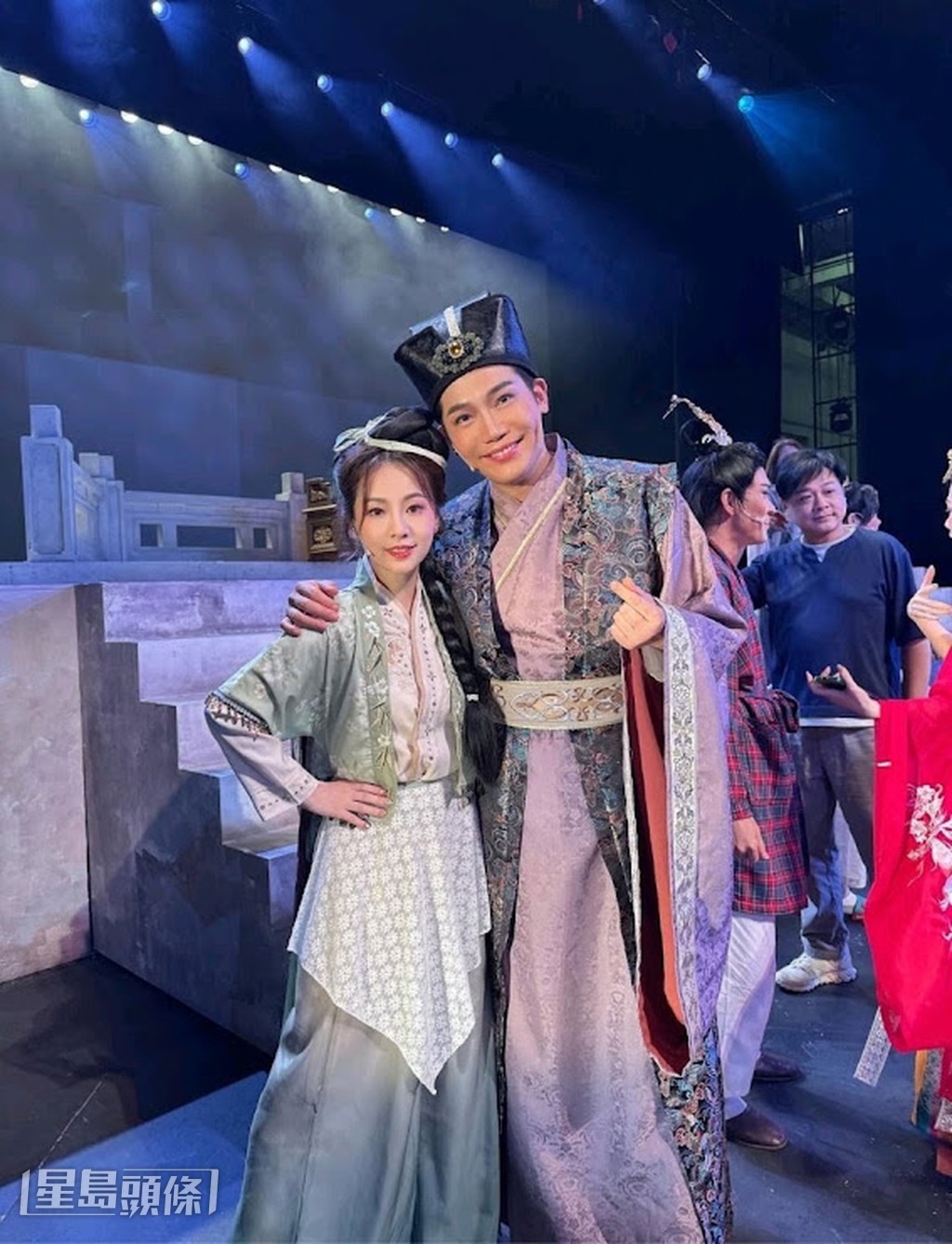 參演大型古裝音樂劇《花影夢》，讓Vivian感到既辛苦又過足戲癮。