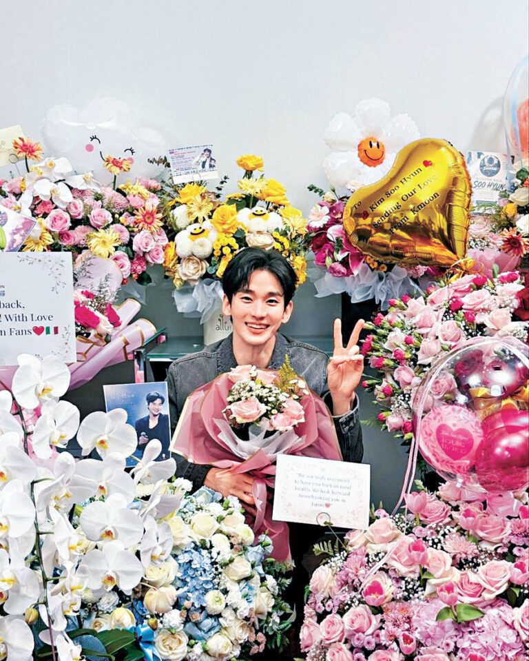 金秀賢停工1年4個月後，首度出席公開活動。