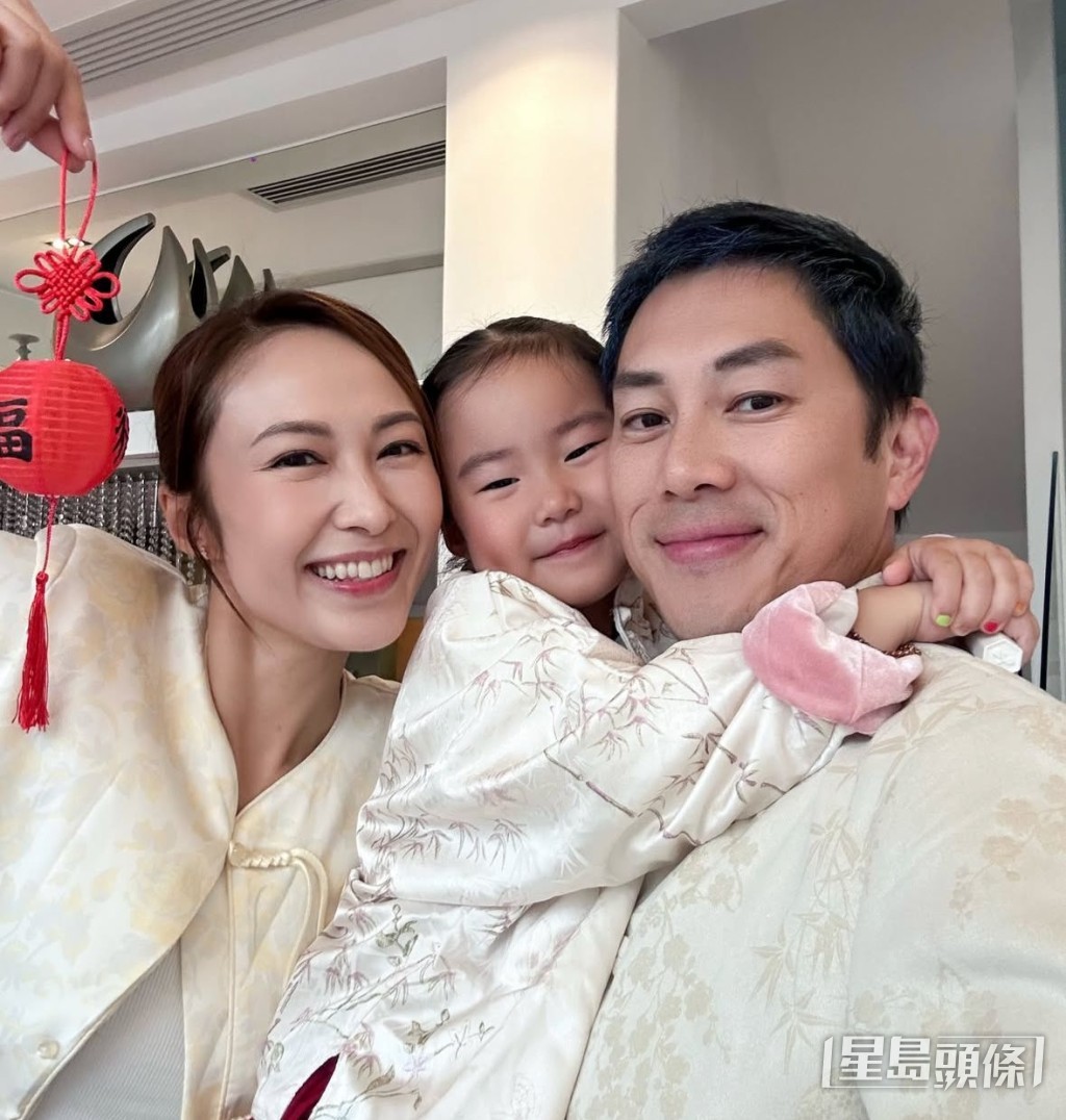 湯怡與麥秋成育有五歲女兒「麥QQ」。