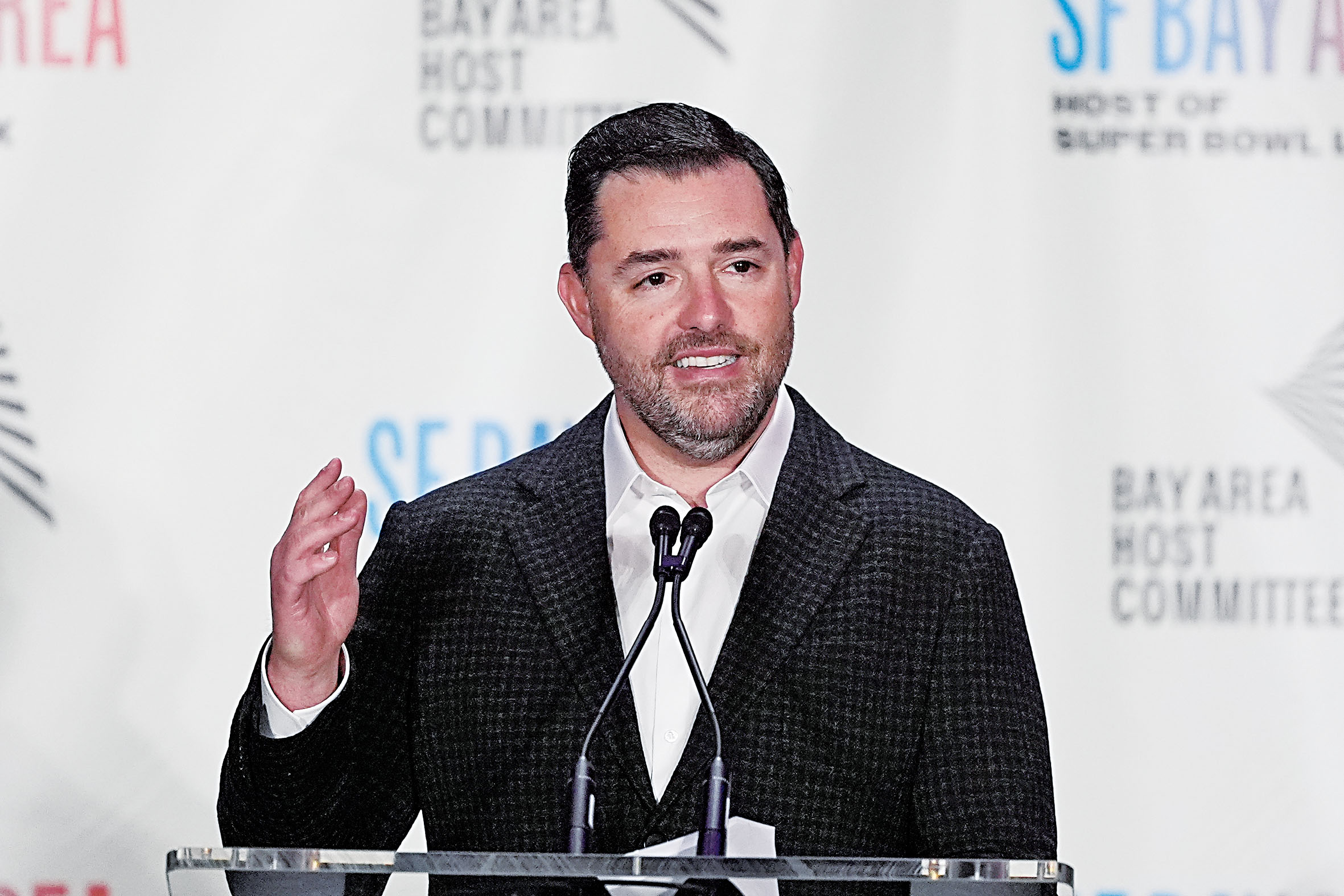 三藩市淘金隊（49ers）老闆約克（Jed York）。美聯社資料圖