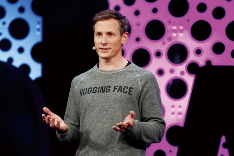 Hugging Face交易估值可能達130億美元或更高。圖為公司聯合創始人Thomas Wolf。資料圖片