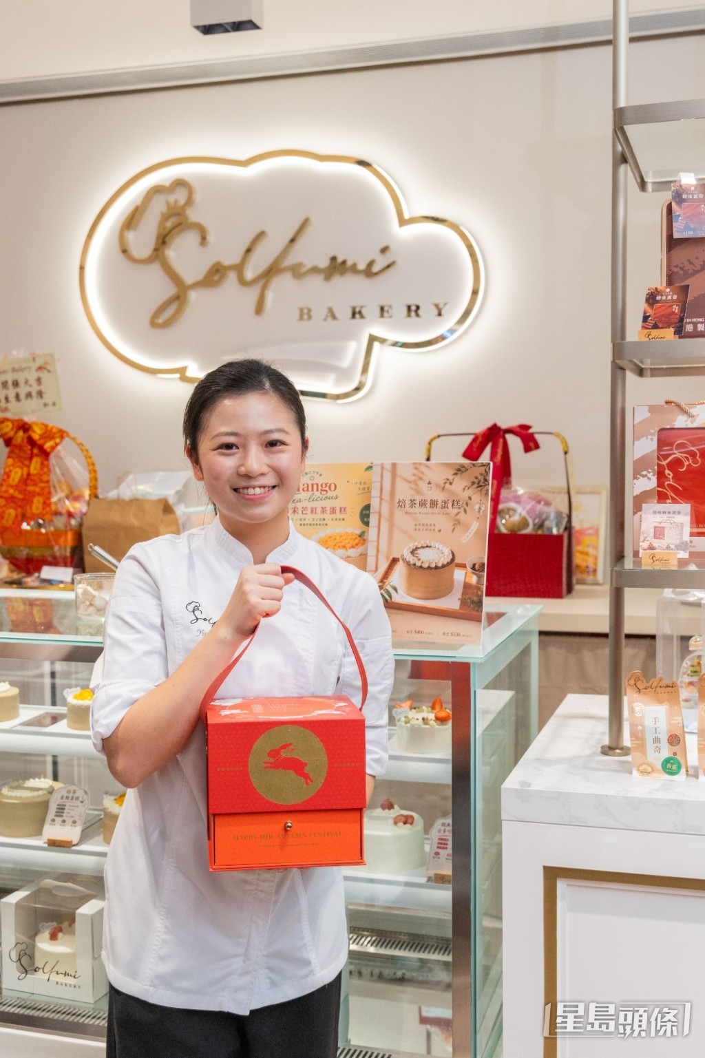 蘇志威在活動上稱讚女兒創業非常勤力。