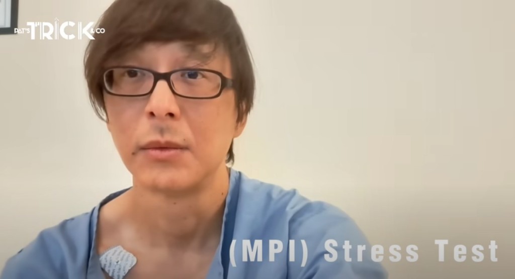 鄧健泓的氣色看來不太好。