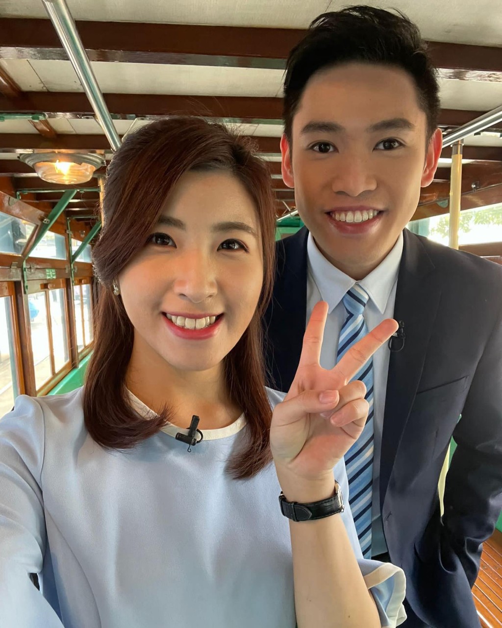 林可瑩與容家耀一同主持資訊節目《探古尋源》。