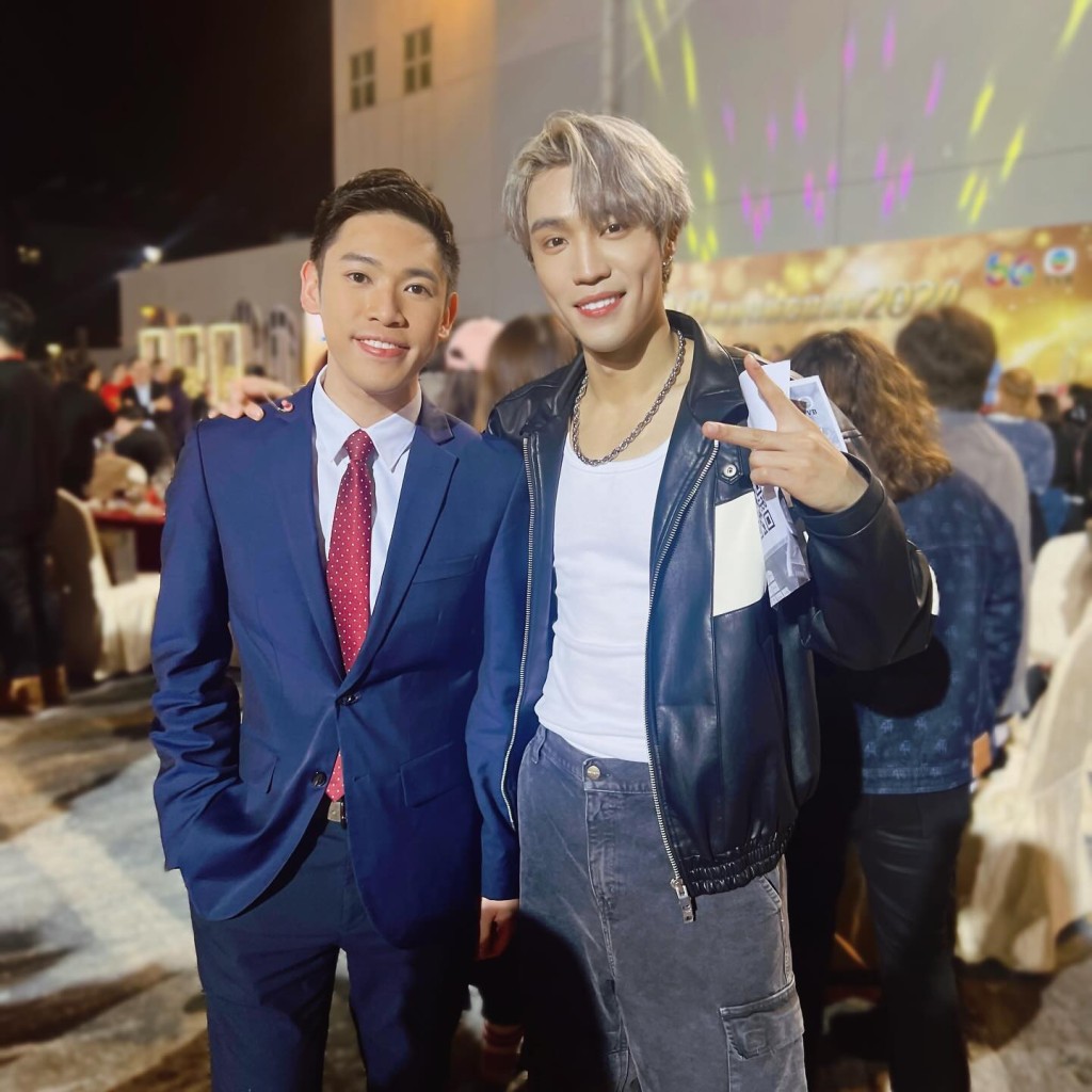 容家耀活躍於TVB盆菜宴場合。