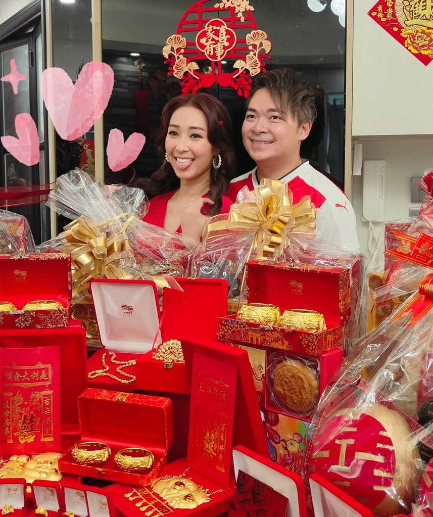 阿七的過大禮儀式跟足傳統進行。