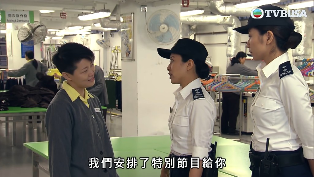陳琪在《再戰明天》飾演監獄惡霸譚月瓊，角色引起觀眾注意。