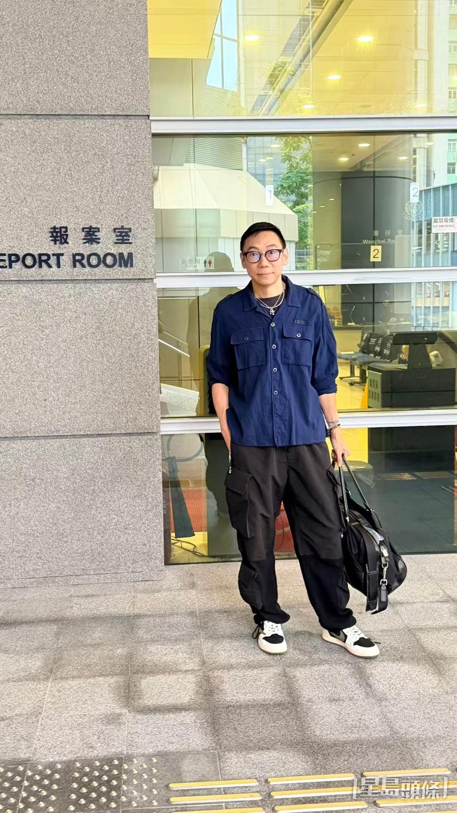 余毓興今日到警署錄取詳細口供。