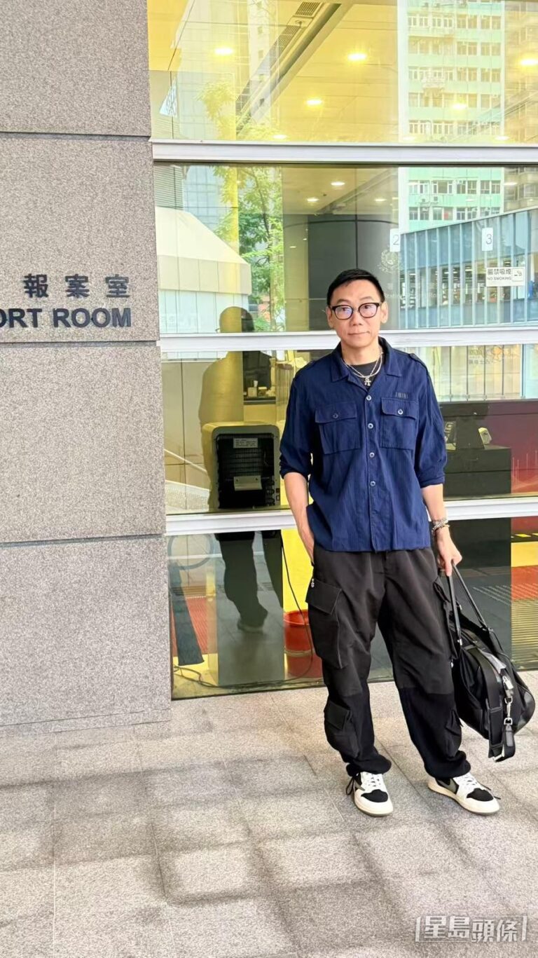 張柏芝前經理人舉報疑點 余毓興現身警署錄口供