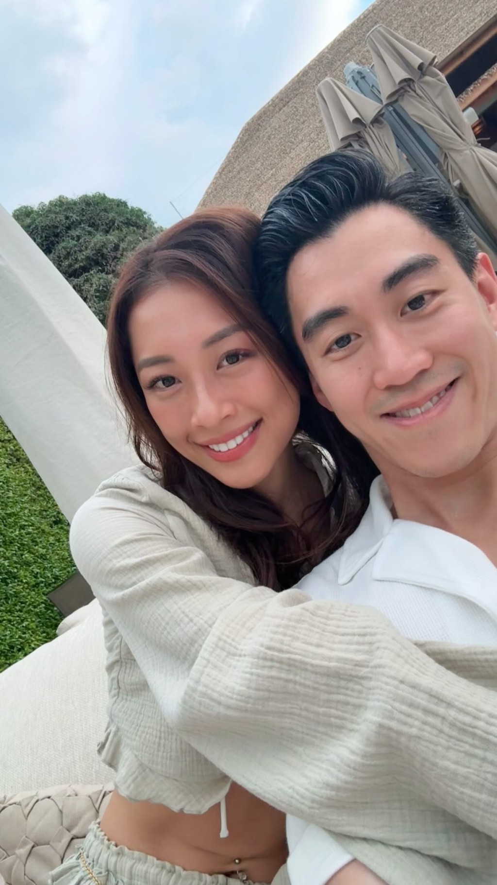 龐卓欣與Patrick感情非常甜蜜。