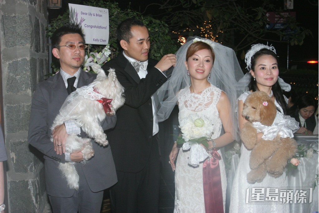 周國豐和利嘉兒在2015年結婚,並於山頂太平山餐廳舉行婚宴。