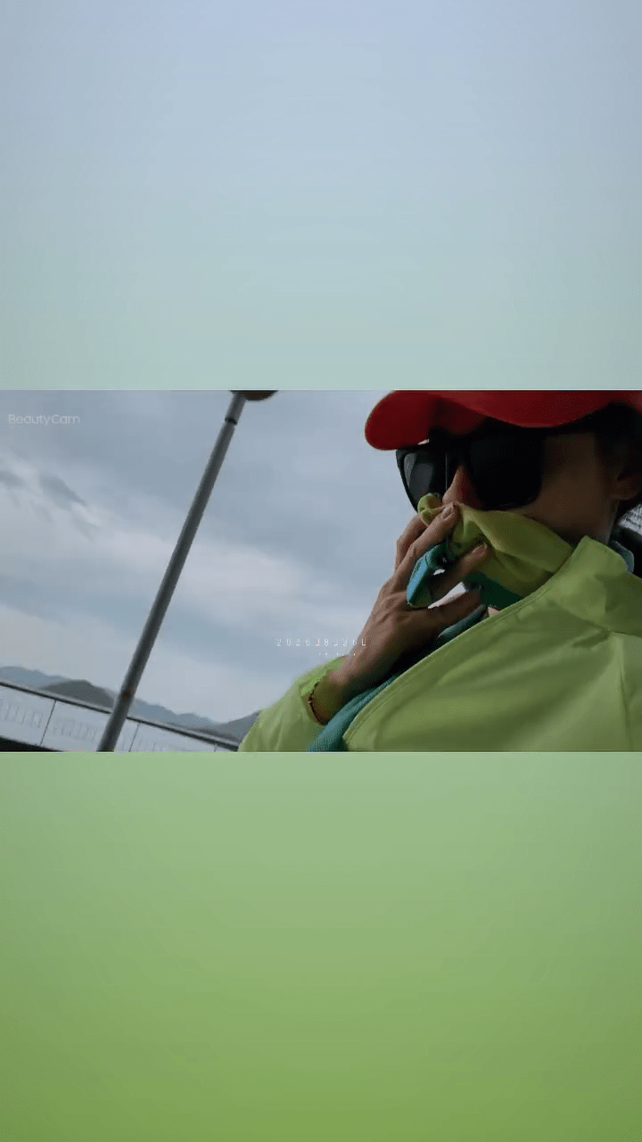 張柏芝近日熱衷出海活動。
